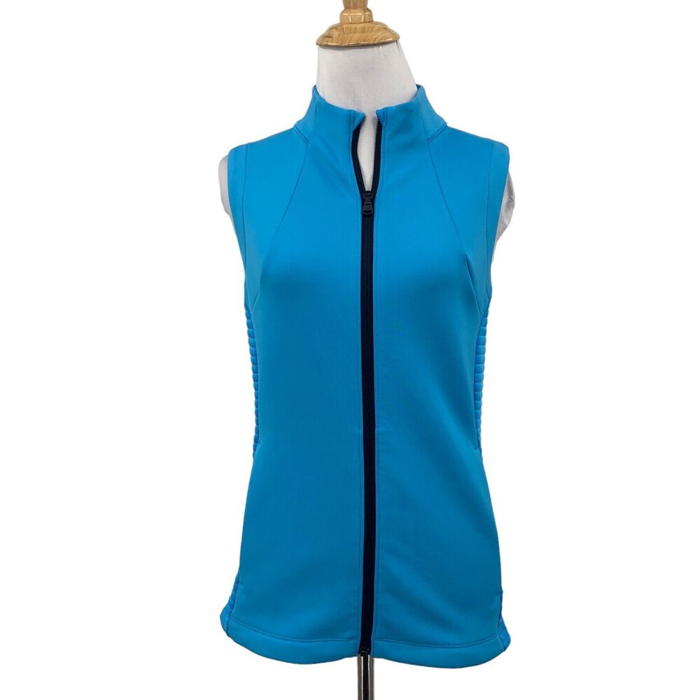 Under Armour Vest Womens XS Extra Small Water Storm Daytona Zip Up Fitted Mock